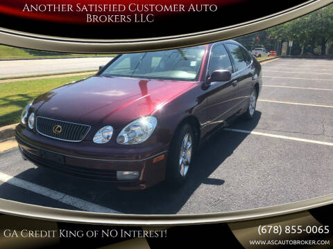 Lexus Gs 300 For Sale In Marietta Ga Another Satisfied Customer Auto Brokers Llc