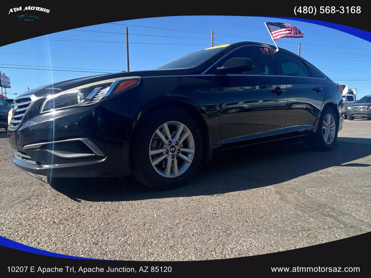 2016 Hyundai SONATA for sale at ATM MOTORS in Apache Junction, AZ