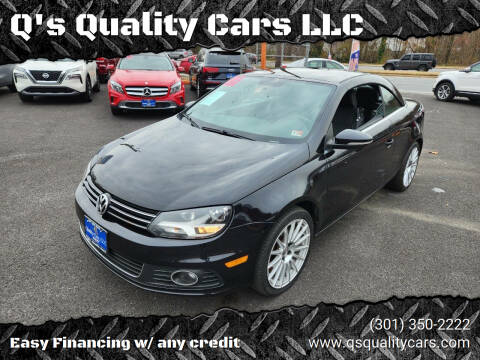 2013 Volkswagen Eos for sale at Q's Quality Cars LLC in Capitol Heights MD