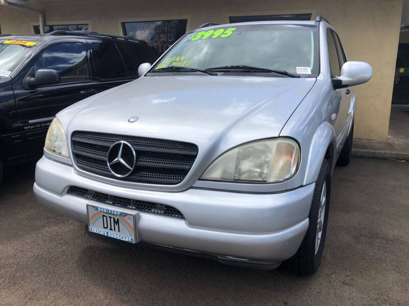 1999 Mercedes-Benz M-Class for sale at PACIFIC ISLAND AUTO SALES in Wahiawa HI