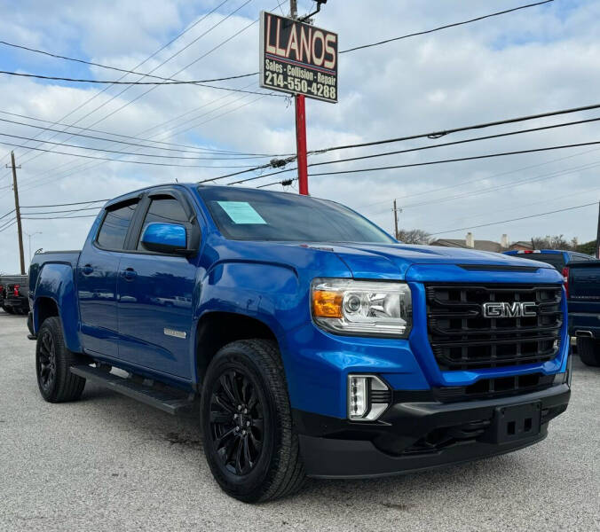 2021 GMC Canyon for sale at LLANOS AUTO SALES LLC - LEDBETTER in Dallas TX
