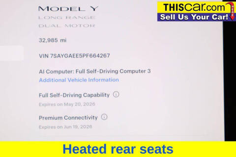 2023 Tesla Model Y Long Range