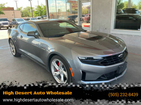 2021 Chevrolet Camaro for sale at High Desert Auto Wholesale in Albuquerque NM