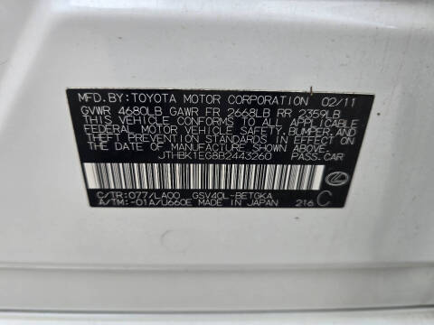 2011 Lexus ES 350