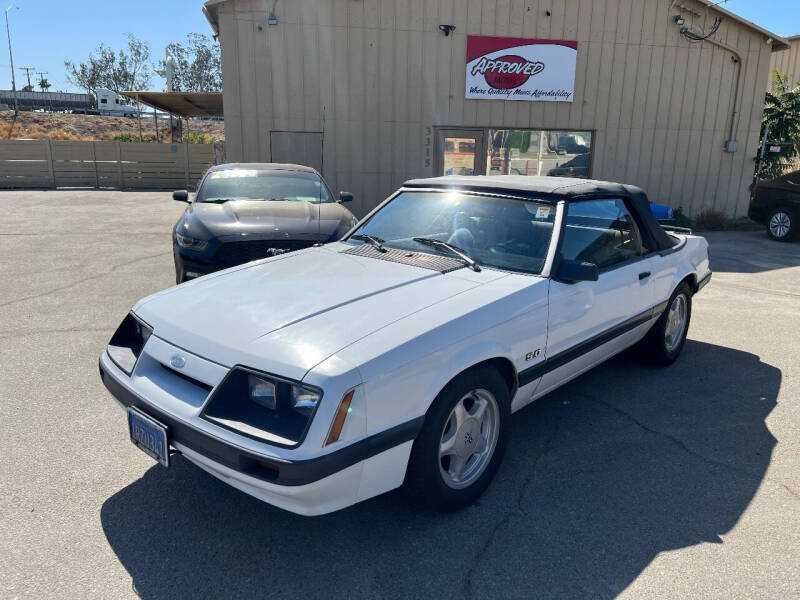 1986 Ford Mustang for sale at Approved Autos in Bakersfield CA