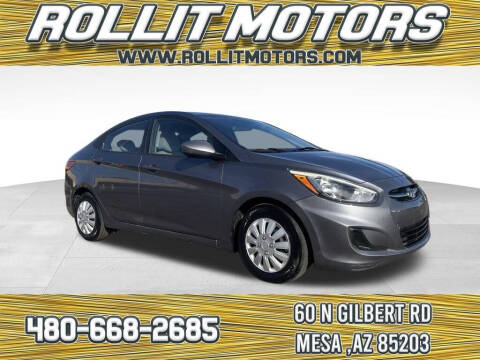 2016 Hyundai Accent for sale at Rollit Motors in Mesa AZ