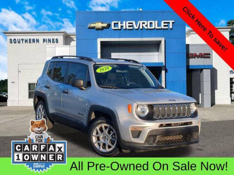 2020 Jeep Renegade for sale at PHIL SMITH AUTOMOTIVE GROUP - SOUTHERN PINES GM in Southern Pines NC