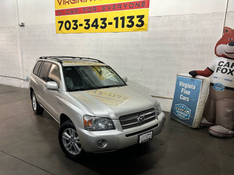 2006 Toyota Highlander Hybrid for sale at Virginia Fine Cars in Chantilly VA