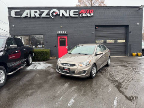 2014 Hyundai Accent for sale at CarZone Auto Group in Warren MI