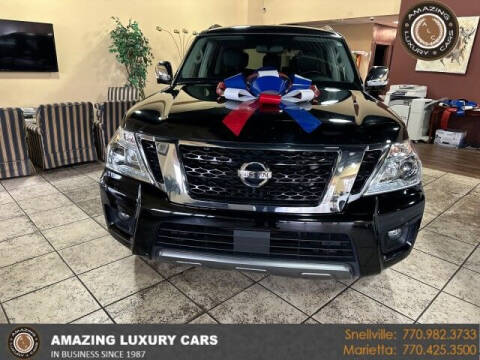 2020 Nissan Armada for sale at Amazing Luxury Cars in Snellville GA