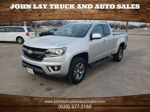 2015 Chevrolet Colorado for sale at John Lay Truck and Auto Sales in Independence KS