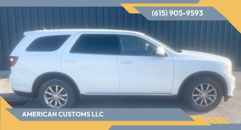 2018 Dodge Durango Special Service