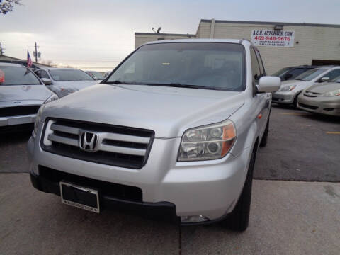 2006 Honda Pilot for sale at ACH AutoHaus in Dallas TX