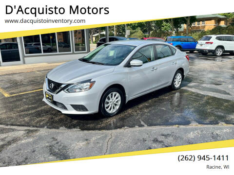 2019 Nissan Sentra for sale at D'Acquisto Motors in Racine WI