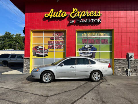 2012 Chevrolet Impala for sale at AUTO EXPRESS OF HAMILTON LLC in Hamilton OH