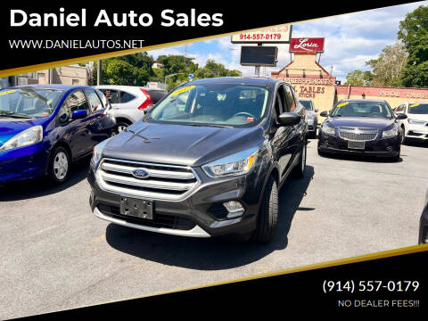 2019 Ford Escape for sale at Daniel Auto Sales in Yonkers NY