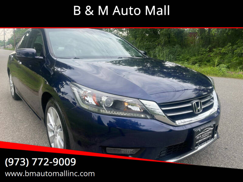 2015 Honda Accord for sale at B & M Auto Mall in Clifton NJ