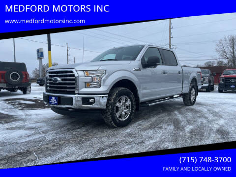 2017 Ford F-150 for sale at MEDFORD MOTORS INC in Medford WI