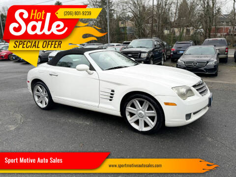 2005 Chrysler Crossfire for sale at Sport Motive Auto Sales in Seattle WA