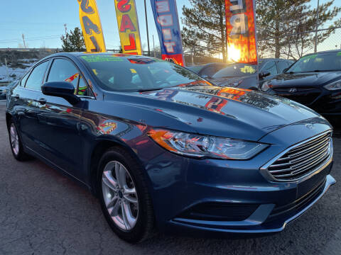 2018 Ford Fusion for sale at Duke City Auto LLC in Gallup NM