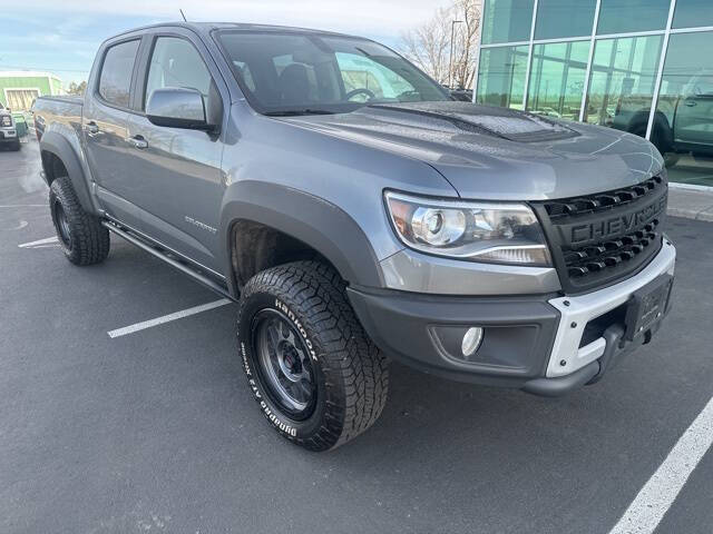 Used 2021 Chevrolet Colorado ZR2 with VIN 1GCGTEEN3M1118616 for sale in Madras, OR