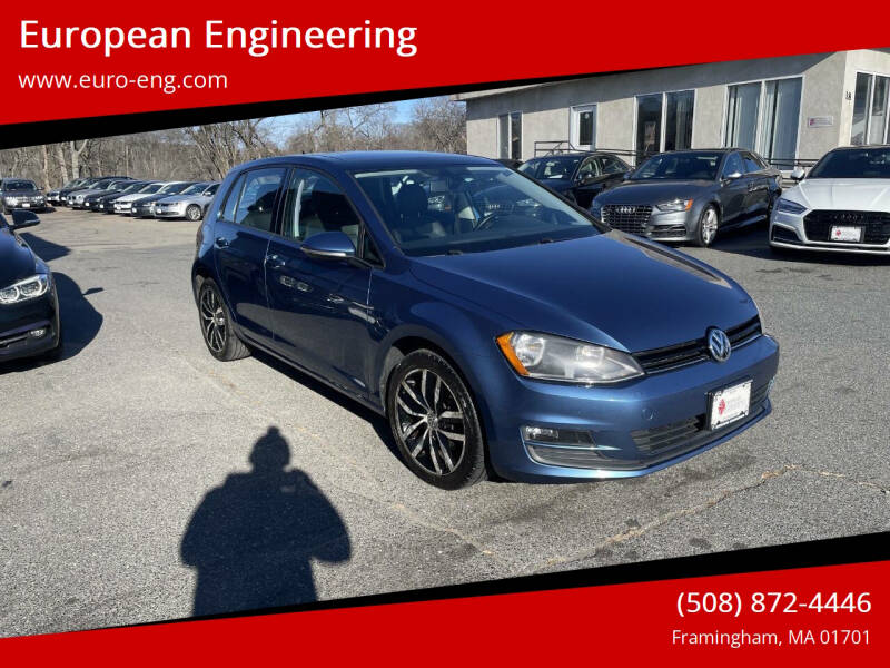 2015 Volkswagen Golf for sale at European Engineering in Framingham MA