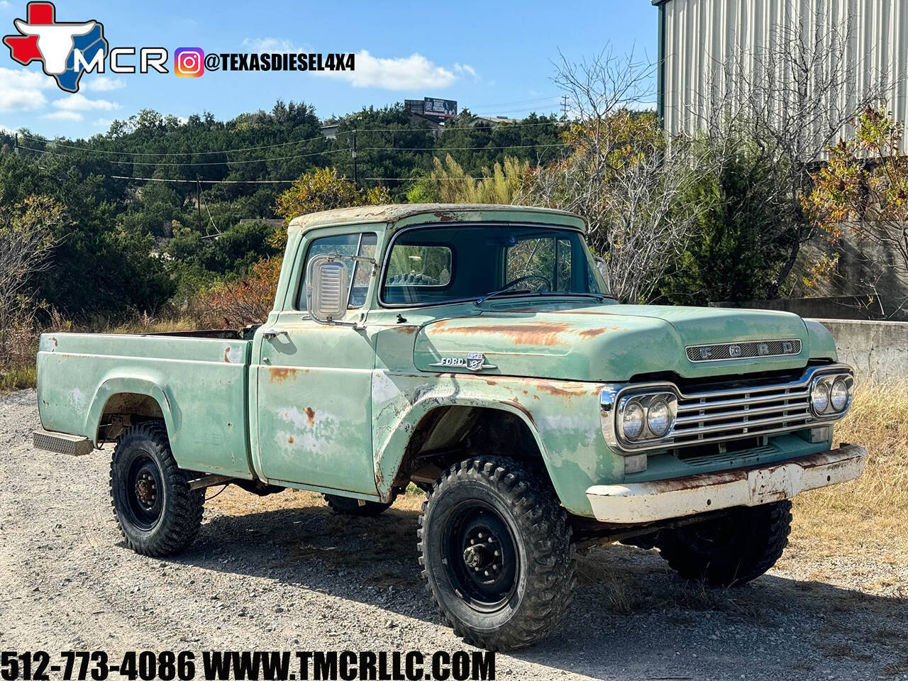 1959 Ford F-250 for sale at TMCR LLC in SPICEWOOD, TX