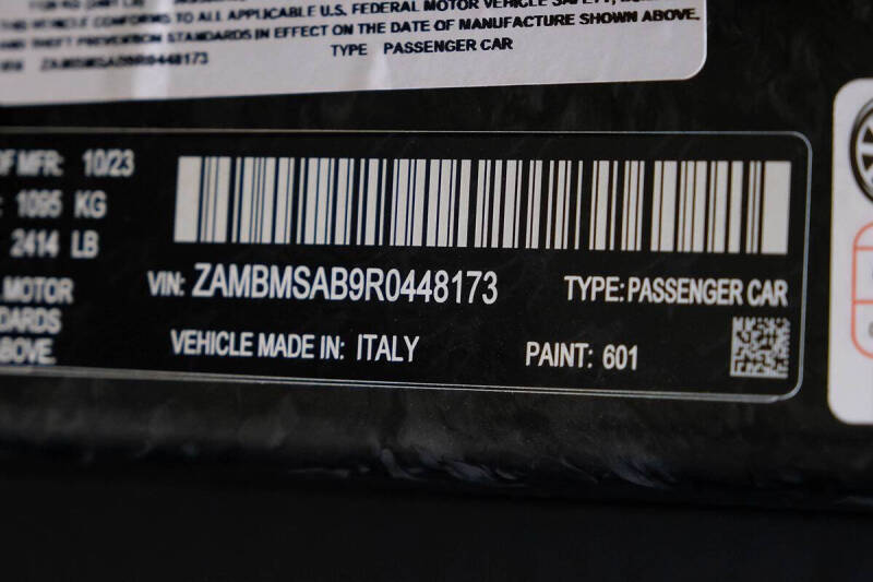 2024 Maserati MC20 Cielo