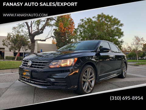 2017 Volkswagen Passat for sale at FANASY AUTO SALES/EXPORT in Yorba Linda CA