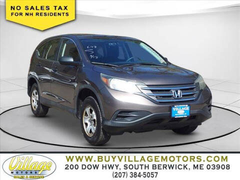 2014 Honda CR-V for sale at Village Motors in South Berwick ME