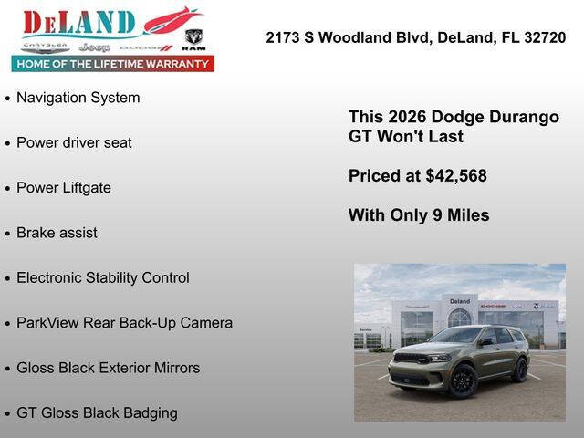 2026 Dodge Durango GT