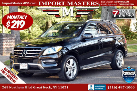 2015 Mercedes-Benz M-Class for sale at Import Masters in Great Neck NY