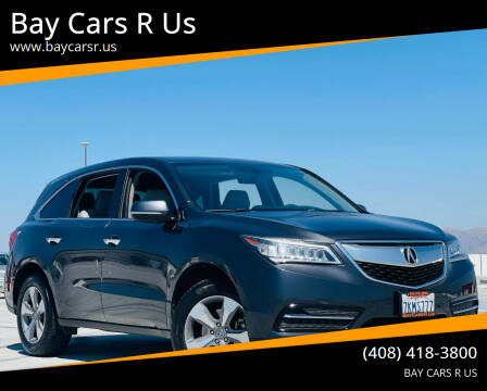 2016 Acura MDX for sale at Bay Cars R Us in San Jose CA