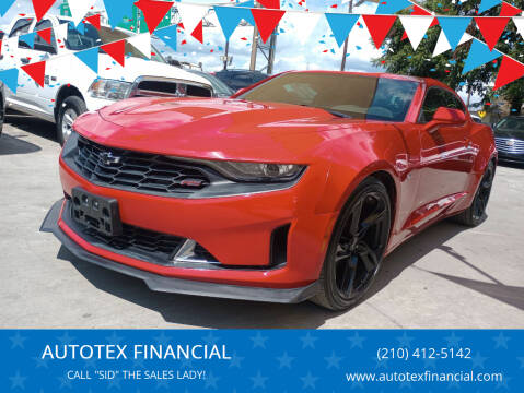 2020 Chevrolet Camaro for sale at AUTOTEX FINANCIAL in San Antonio TX
