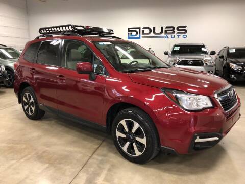 2017 Subaru Forester for sale at DUBS AUTO LLC in Clearfield UT