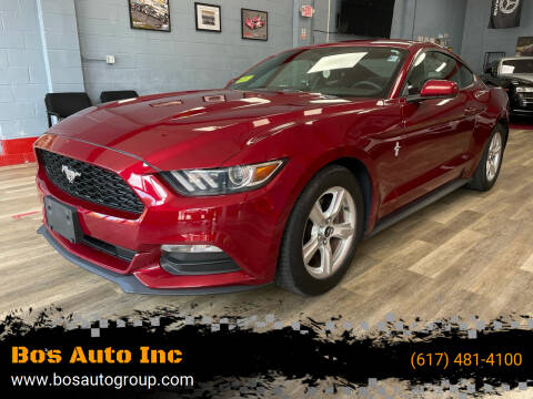 2015 Ford Mustang for sale at Bos Auto Inc in Quincy MA