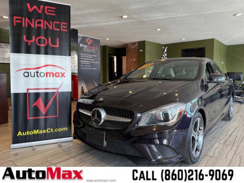 2014 Mercedes-Benz CLA for sale at AutoMax in West Hartford CT