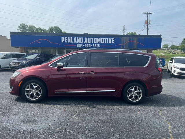 2018 Chrysler Pacifica for sale at Penland Automotive Group in Laurens, SC