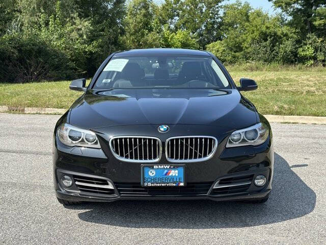 Used 2016 BMW 5 Series 528i with VIN WBA5A7C55GG151482 for sale in Schererville, IN