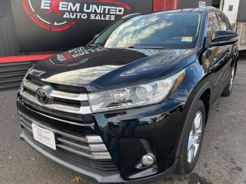 2017 Toyota Highlander for sale at Exem United in Plainfield NJ