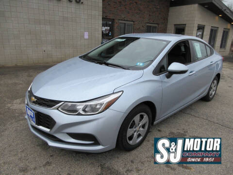 2018 Chevrolet Cruze for sale at S & J Motor Co Inc. in Merrimack NH