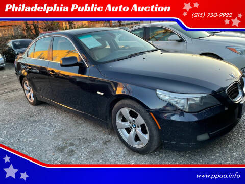 2008 BMW 5 Series for sale at Philadelphia Public Auto Auction in Philadelphia PA