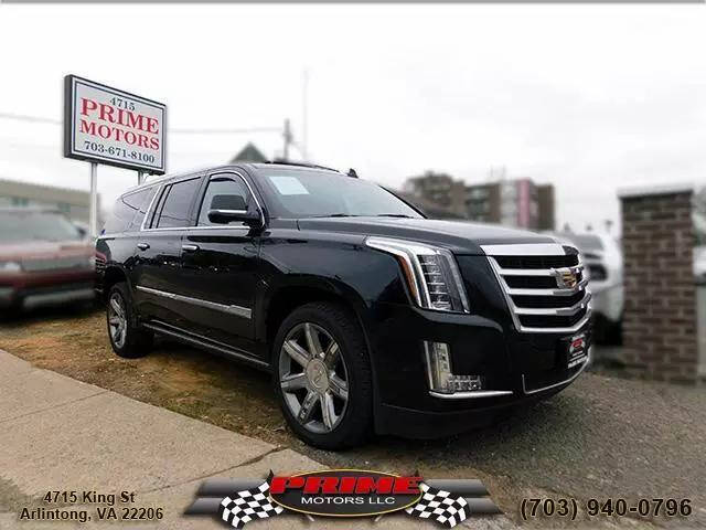 2017 Cadillac Escalade ESV for sale at PRIME MOTORS LLC in Arlington VA