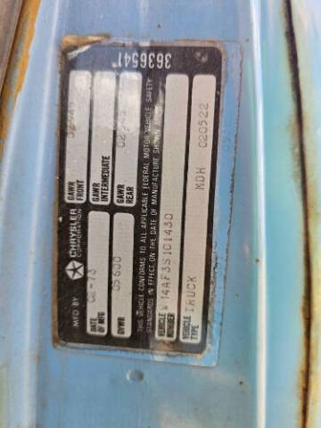 1973 Dodge D100 Pickup