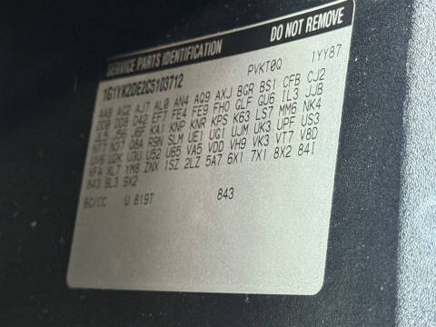 2012 Chevrolet Corvette Z06