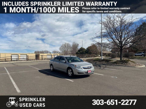 2008 Saturn Aura for sale at Sprinkler Used Cars in Longmont CO