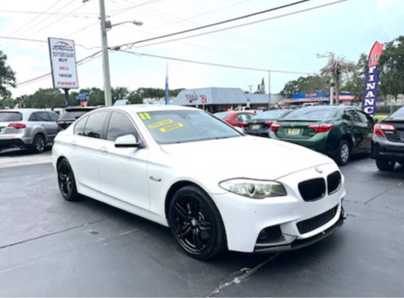 2011 BMW 5 Series for sale at AUTOFAIR LLC in West Melbourne FL