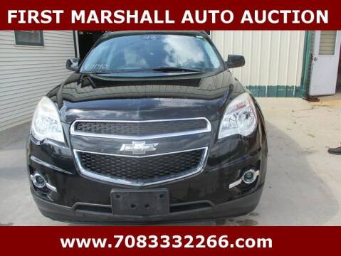 2013 Chevrolet Equinox for sale at First Marshall Auto Auction in Harvey IL