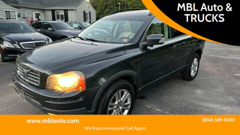 2010 Volvo XC90 for sale at MBL Auto & TRUCKS in Woodford VA