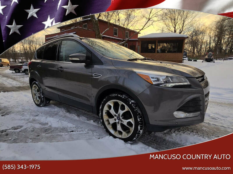 2014 Ford Escape for sale at Mancuso Country Auto in Batavia NY